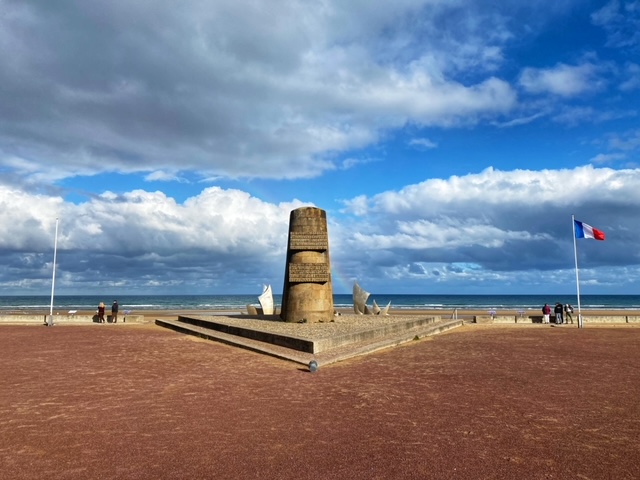 Monument bij Omaha beach