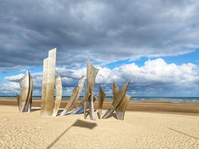 Monument bij Omaha beach