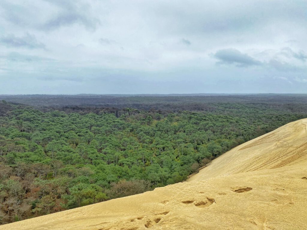 Dune di Pilat aan de westkust van Frankrijk