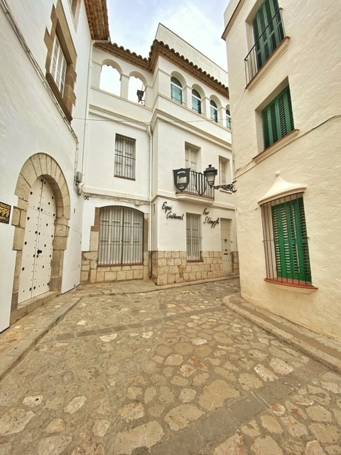 Middeleeuwse straatjes in Sitges