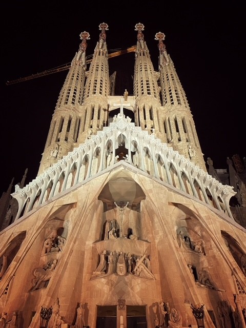 Sagrada Familia Barcelona by night