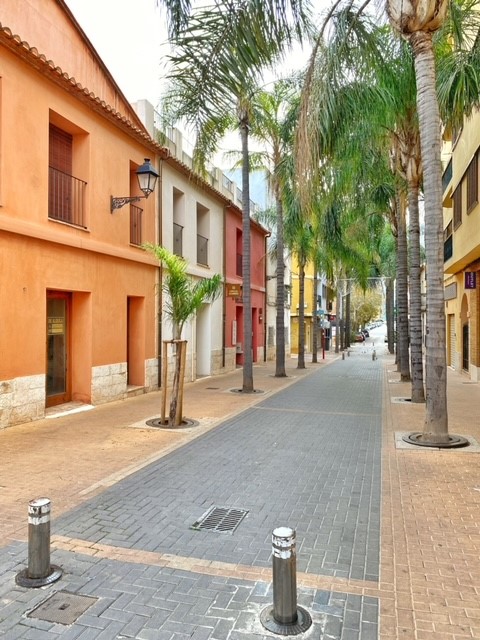 Straatje in Denia 