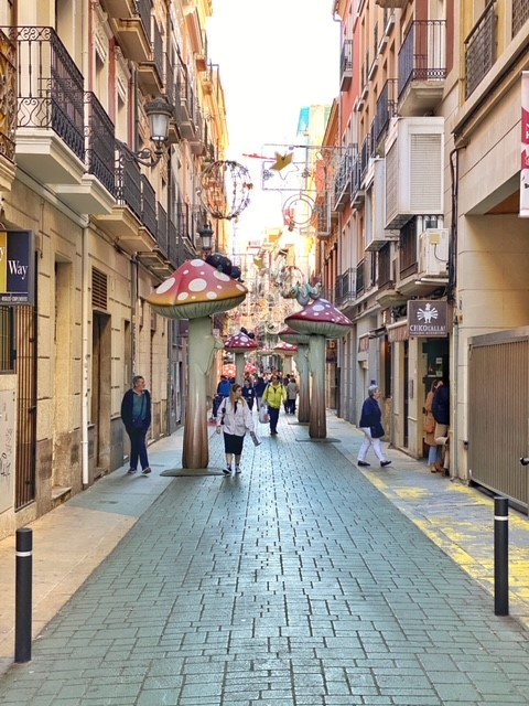 El Carrers dels Bolets, Alicante