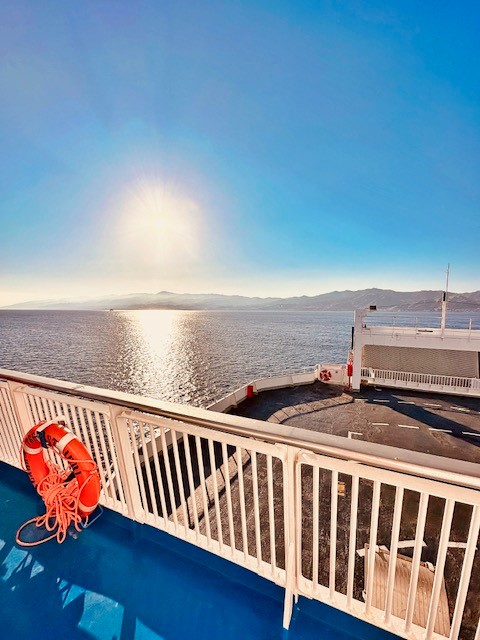 De ferry naar Sicilië