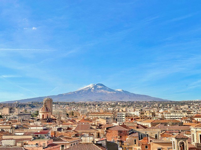 Etna in de verte